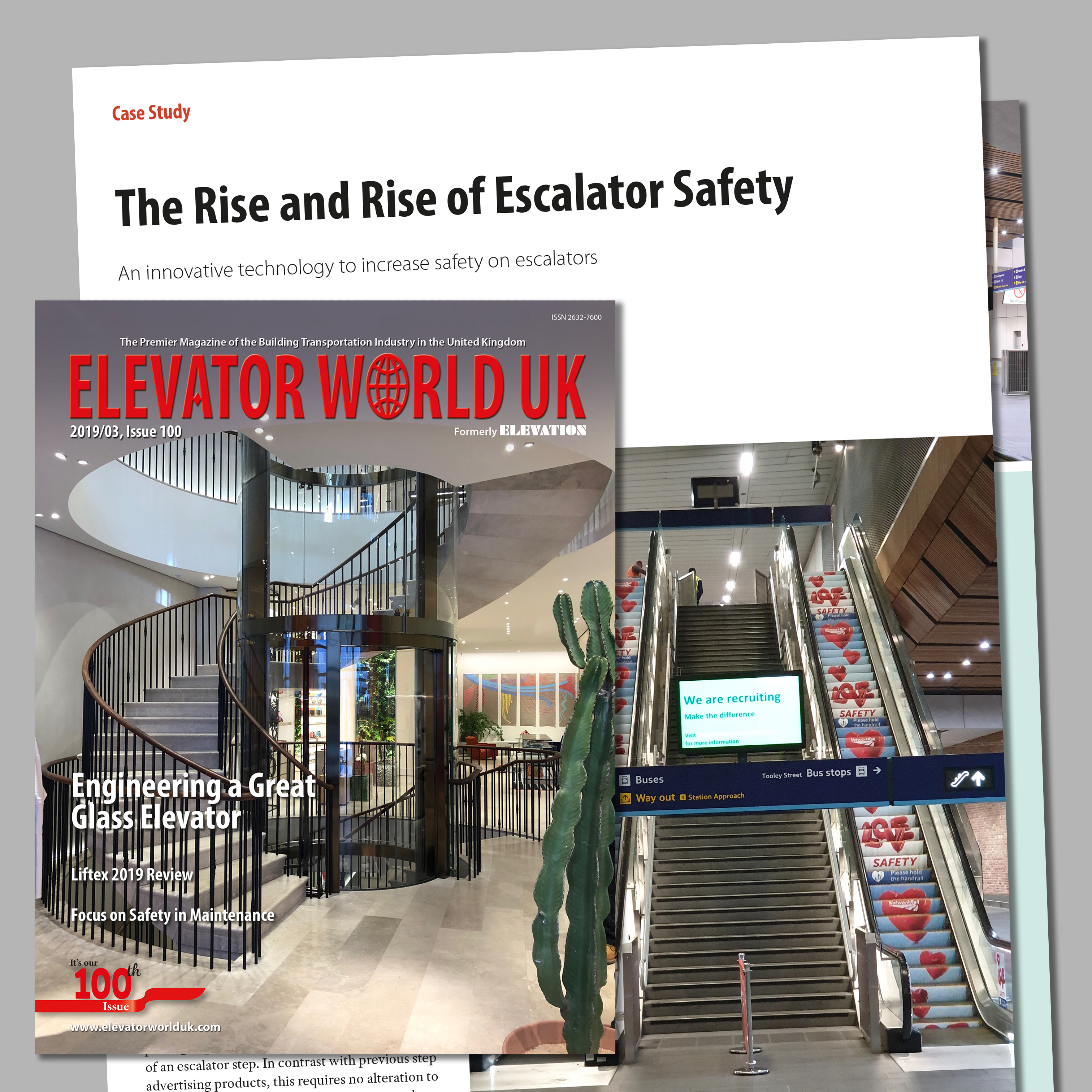 Elevator World UK 100th Issue - The Rise and Rise of Escalator Safety