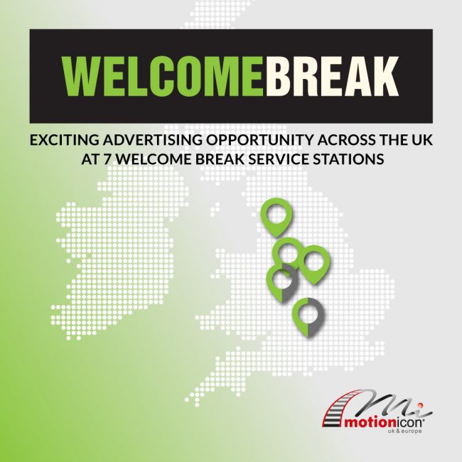Motion Icon UK and Europe Welcome Break UK Advertising Opportunity